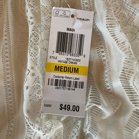 Style & Co. white lace top, never worn - Picture 3 of 3